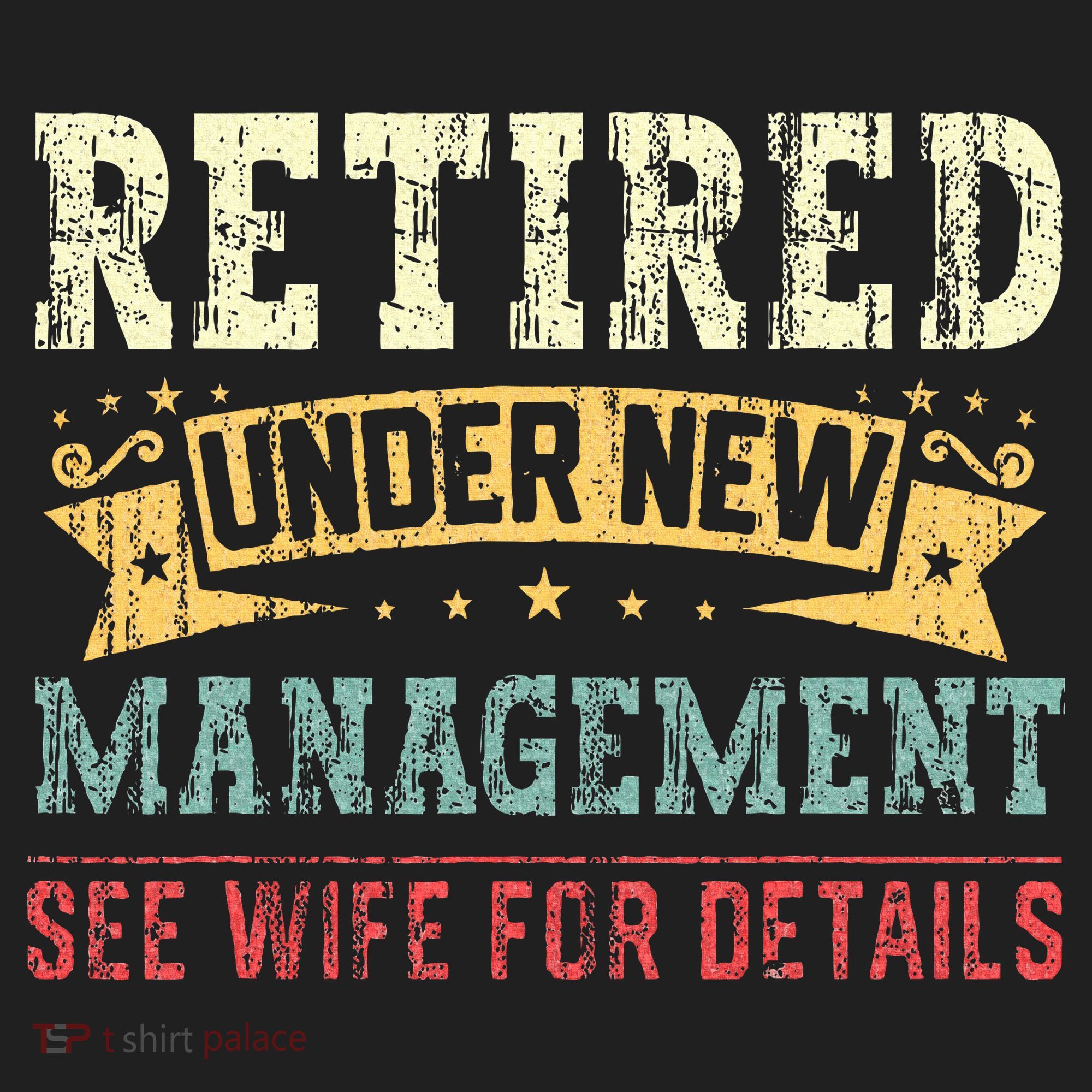 Retired Under New Management See Wife For Details Husband Beanie