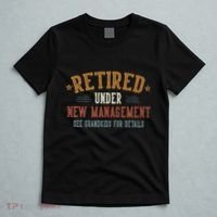 Retired Under New Management See Grandkids Grandpa Grandma T-Shirt thumb 5