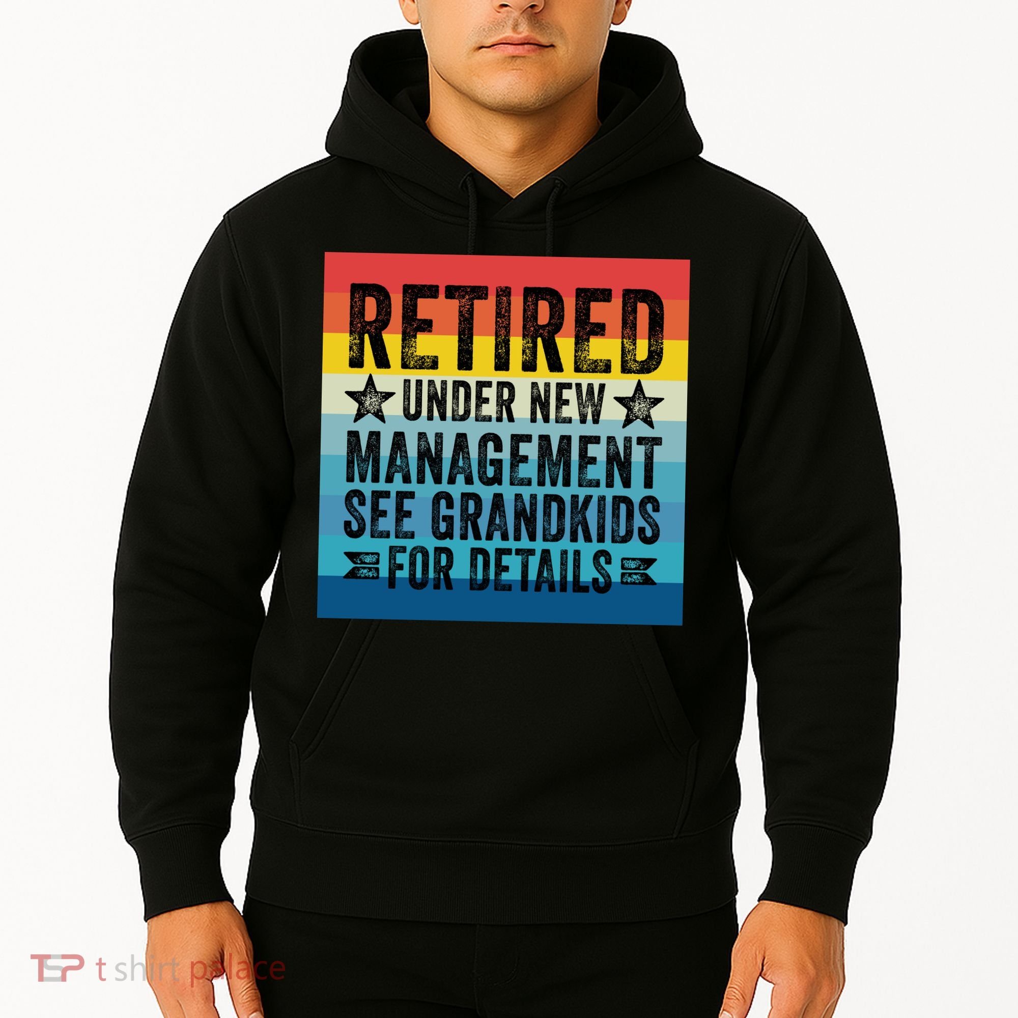 Retired Under New Management See Grandkids For Details Hoodie