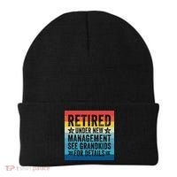 Retired Under New Management See Grandkids For Details Beanie thumb 0