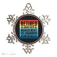 Retired Under New Management See Grandkids For Details Ornament thumb 0