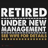 Retired Under New Management See Wife For Details Funny Husband Hoodie thumb 2