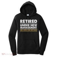 Retired Under New Management See Wife For Details Funny Husband Women's Hoodie thumb 0
