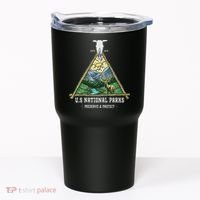 Retro US National Parks Preserve And Protect Outdoor Tumbler thumb 0