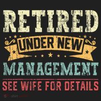 Retired Under New Management See Wife For Details Husband Women's Sweatshirt thumb 2