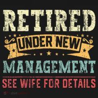 Retired Under New Management See Wife For Details Husband Women's Hoodie thumb 2