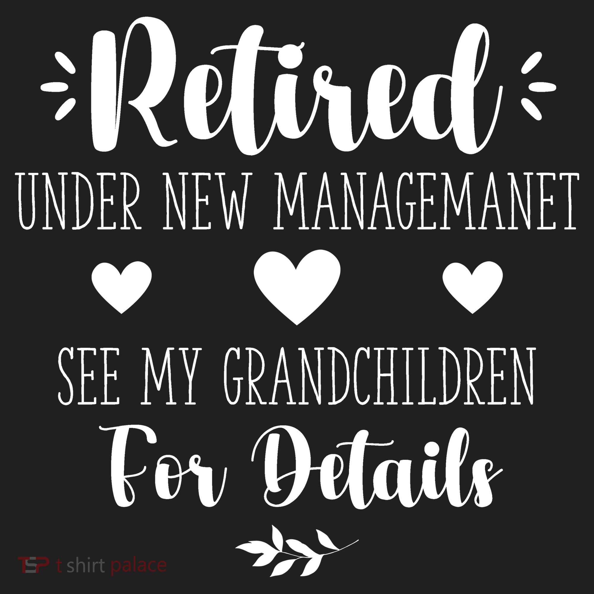 Retired Under New Management See Grandchildren For Details Golf Towel