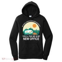 Retired Under New Management You'll Find Me In My New Office Women's Hoodie thumb 0