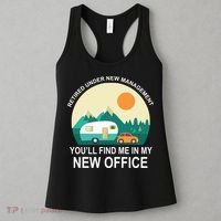 Retired Under New Management You'll Find Me In My New Office Women's Tank Top thumb 3