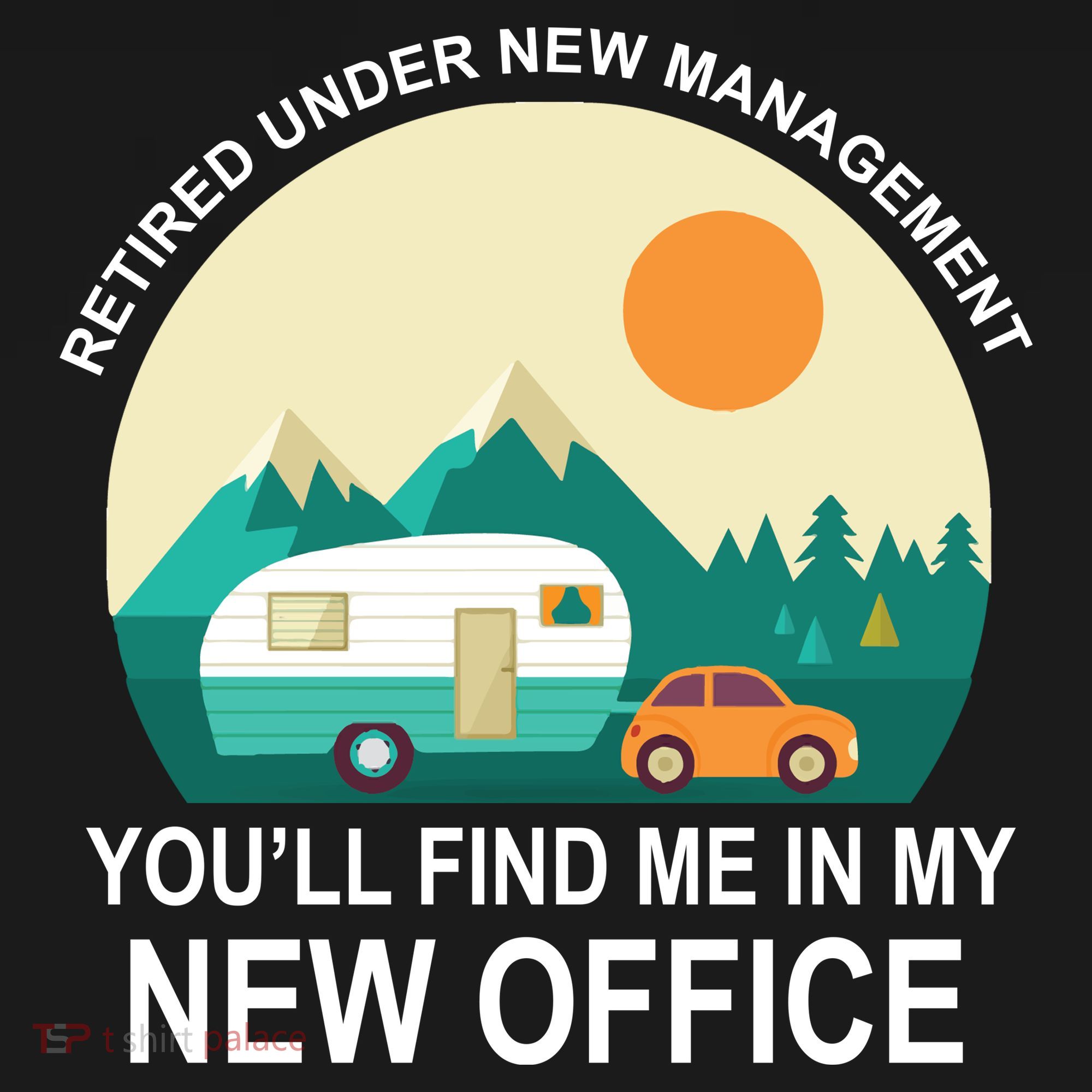 Retired Under New Management You'll Find Me In My New Office Women's Tank Top