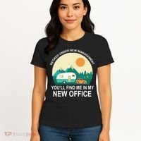 Retired Under New Management You'll Find Me In My New Office Women's T-Shirt thumb 4