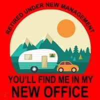 Retired Under New Management You'll Find Me In My New Office Santa Hat thumb 1