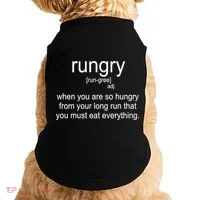 Rungry Definition Funny Doggie Tank thumb 0