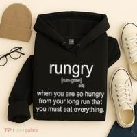 Rungry Definition Funny Hoodie thumb 4