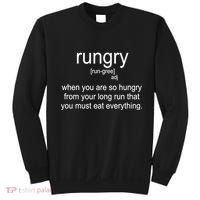 Rungry Definition Funny Sweatshirt thumb 0