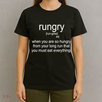 Rungry Definition Funny T-Shirt thumb 4