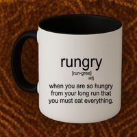 Rungry Definition Funny Coffee Mug thumb 2
