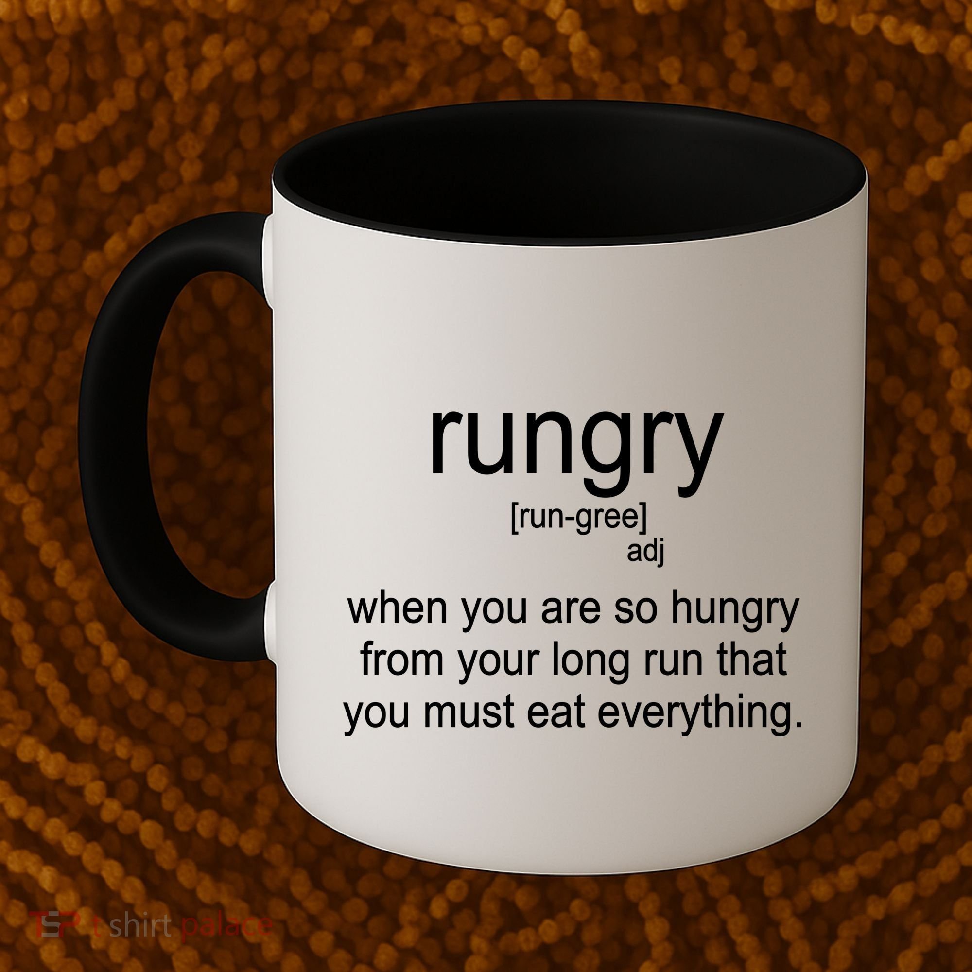 Rungry Definition Funny Coffee Mug