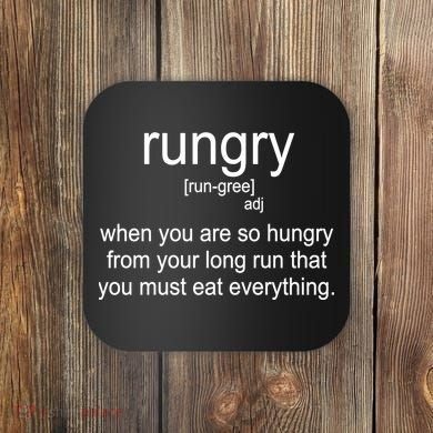 Rungry Definition Funny Coaster