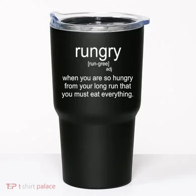 Rungry Definition Funny Tumbler
