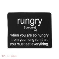 Rungry Definition Funny Mousepad thumb 0