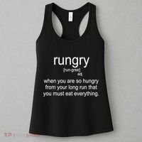 Rungry Definition Funny Women's Tank Top thumb 3
