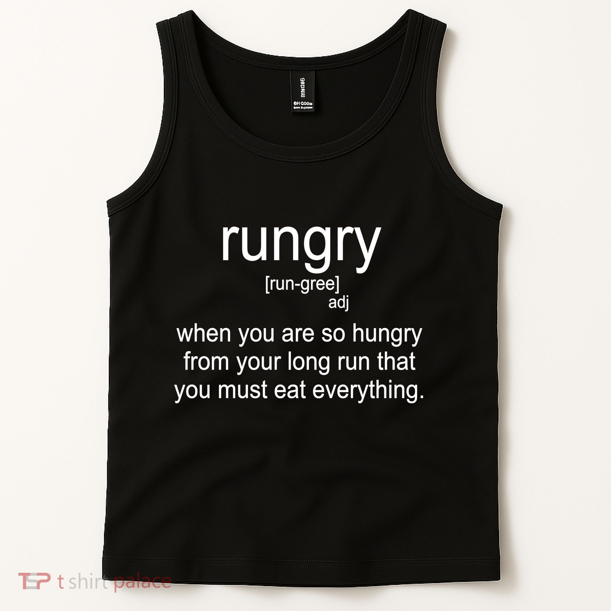 Rungry Definition Funny Tank Top