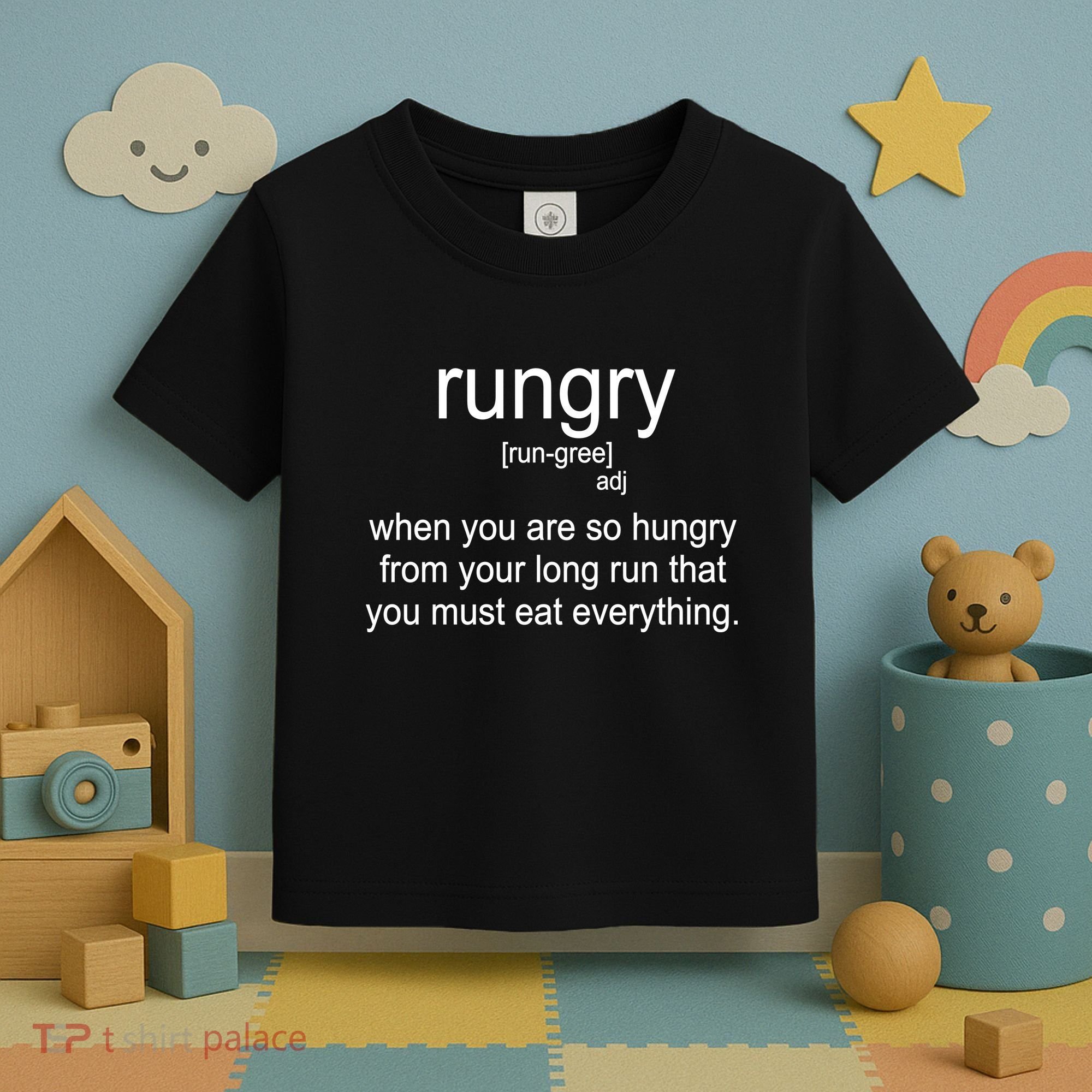 Rungry Definition Funny Toddler T-Shirt