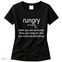 Rungry Definition Funny Women's T-Shirt thumb 0
