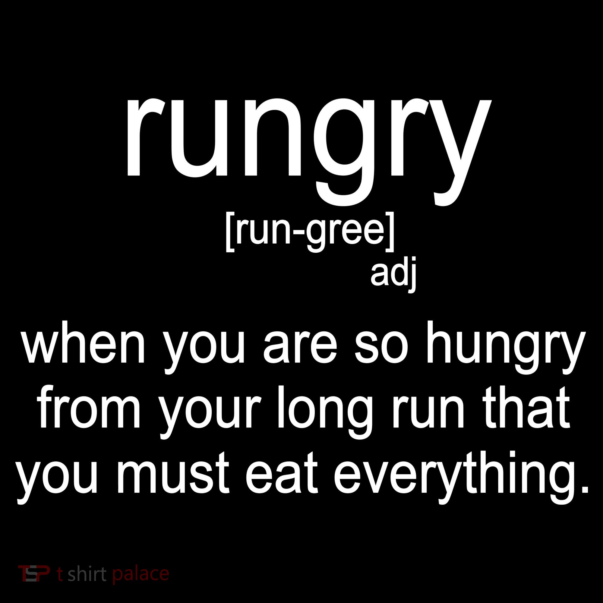 Rungry Definition Funny Women's T-Shirt