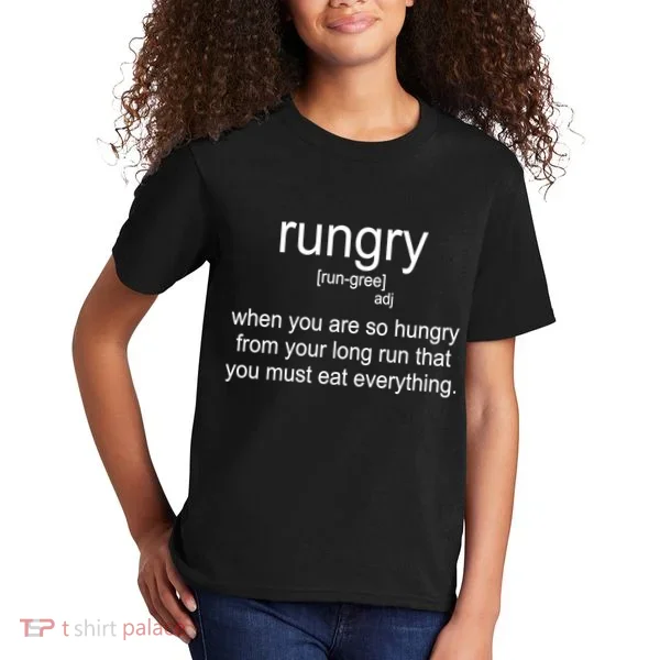 Rungry Definition Funny Kids T-Shirt