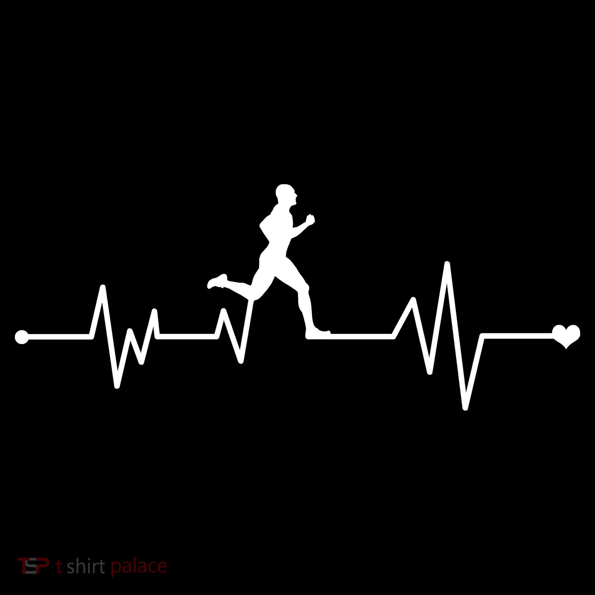 Runner Heartbeat Pulse Women's Hoodie
