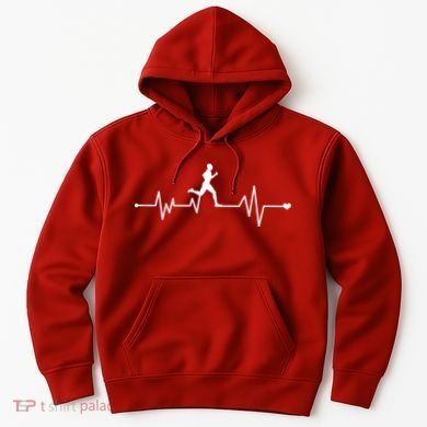 Runner Heartbeat Pulse Hoodie