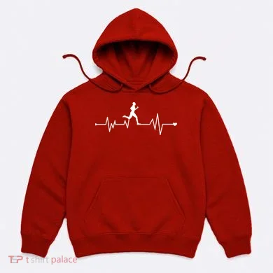 Runner Heartbeat Pulse Hoodie