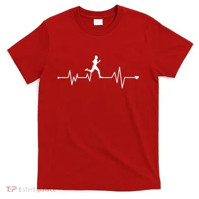 Runner Heartbeat Pulse T-Shirt