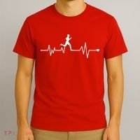 Runner Heartbeat Pulse T-Shirt thumb 3