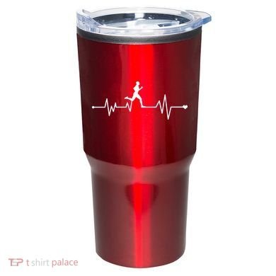 Runner Heartbeat Pulse Tumbler
