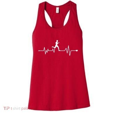 Runner Heartbeat Pulse Women's Tank Top