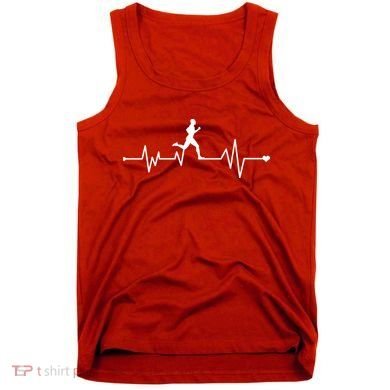Runner Heartbeat Pulse Tank Top