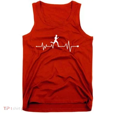 Runner Heartbeat Pulse Tank Top