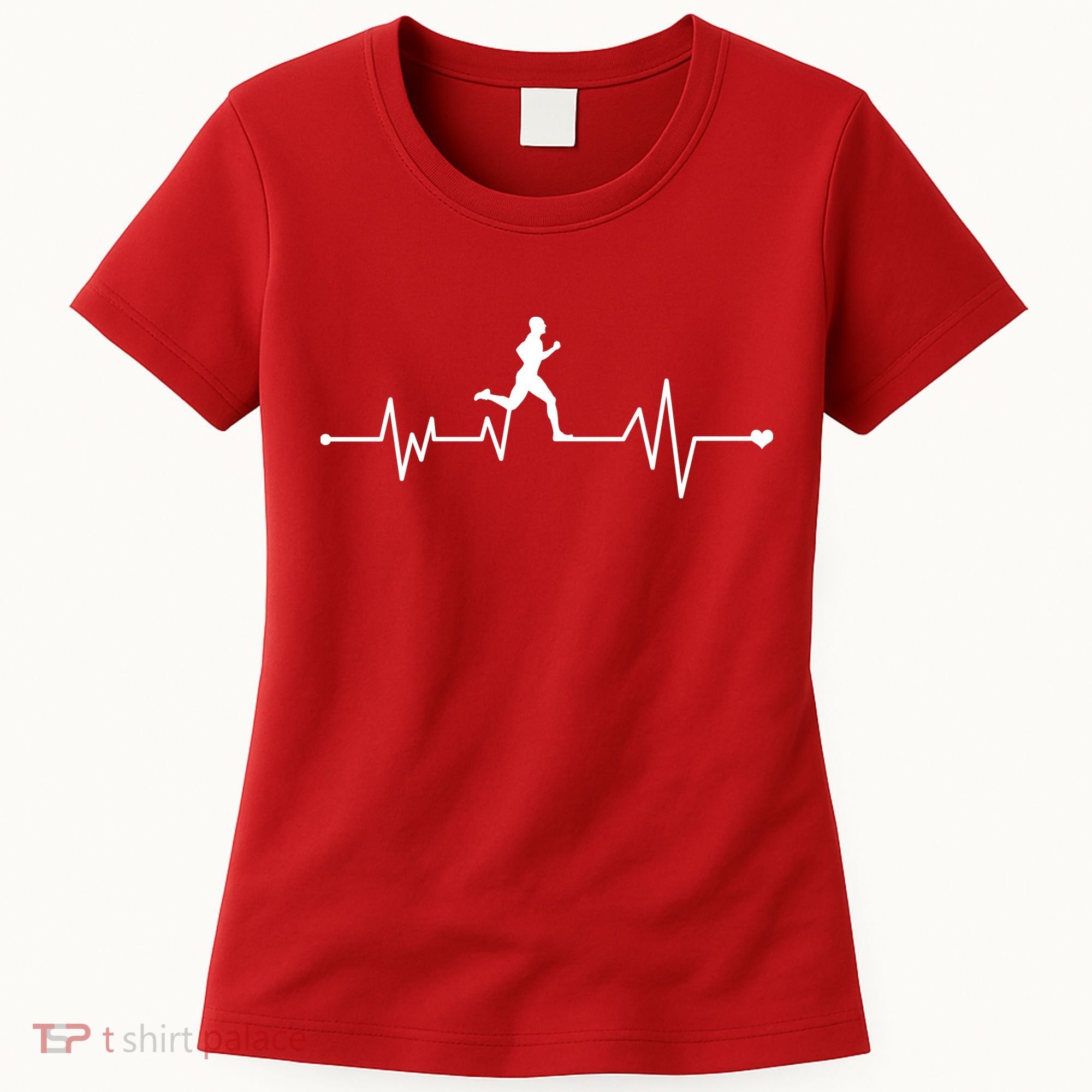 Runner Heartbeat Pulse Women's T-Shirt