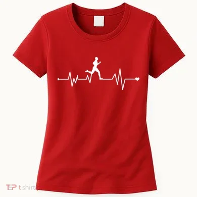 Runner Heartbeat Pulse Women's T-Shirt