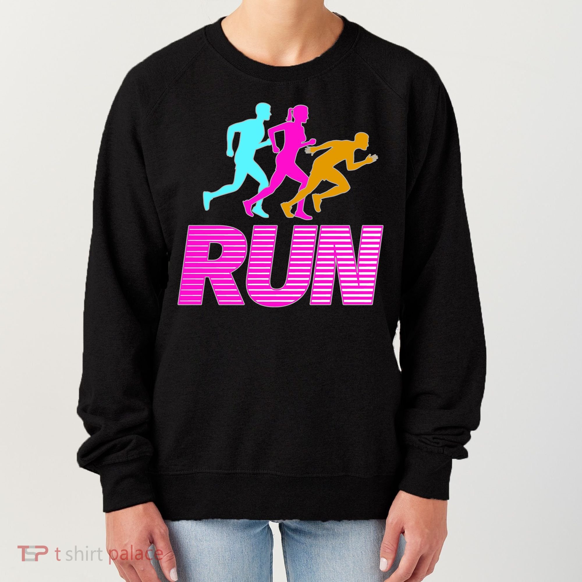 Runners Silhouette Women's Sweatshirt