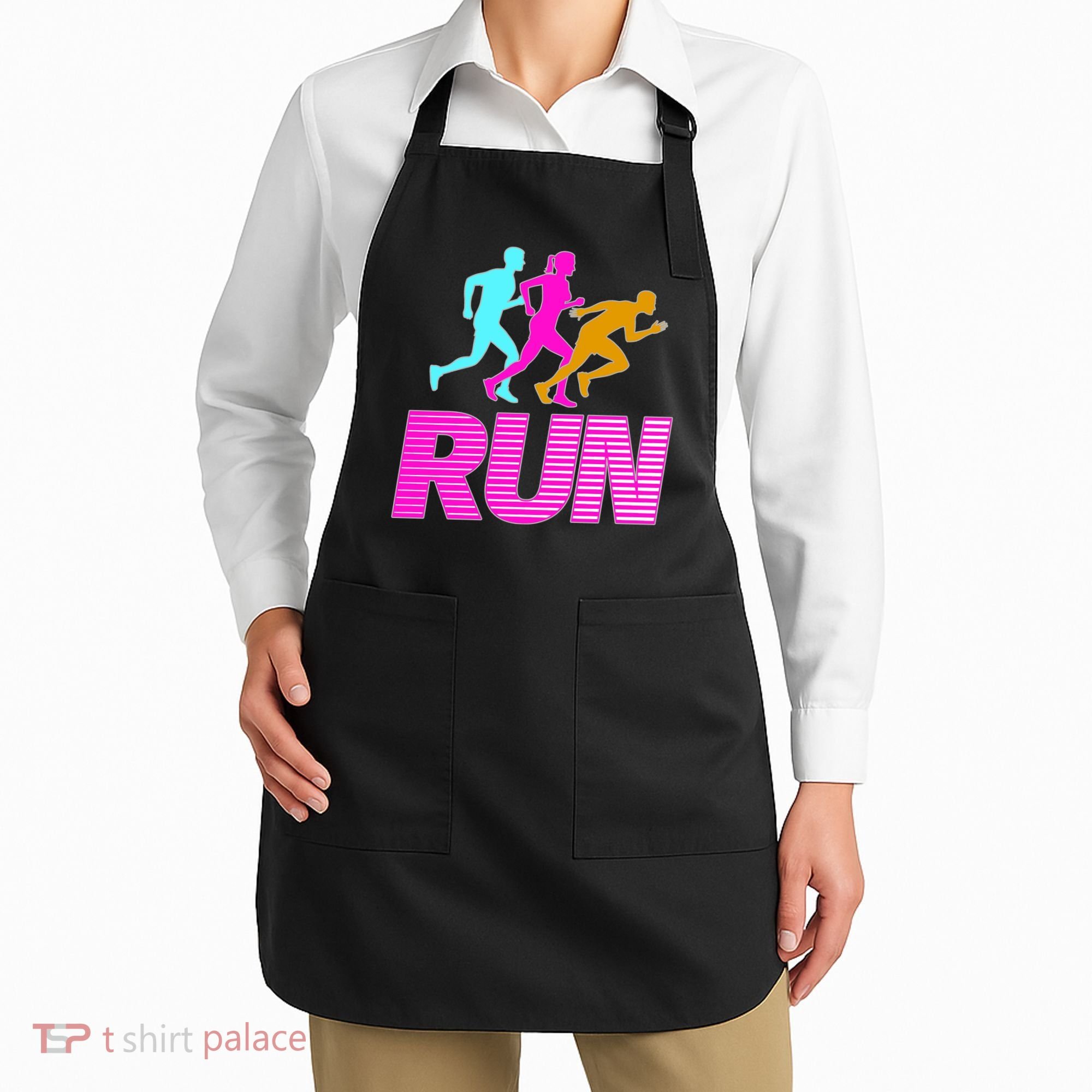 Runners Silhouette Apron