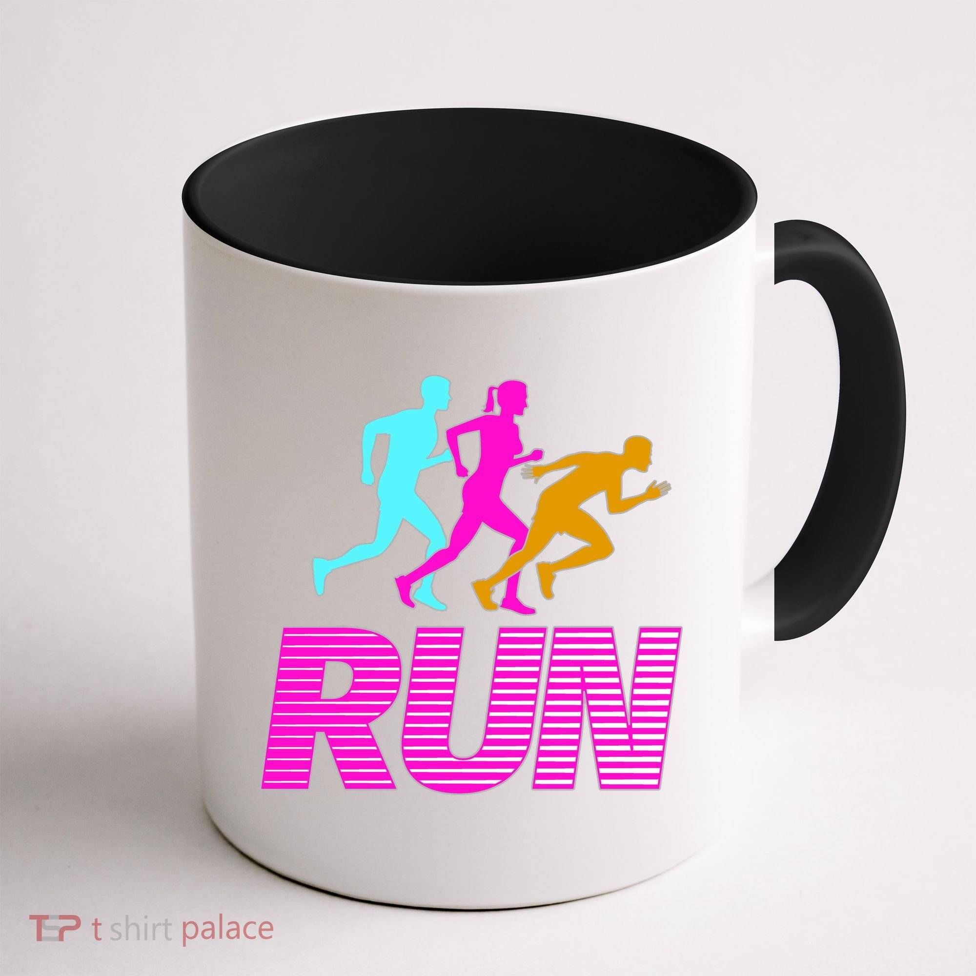 Runners Silhouette Coffee Mug