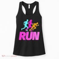 Runners Silhouette Women's Tank Top thumb 0