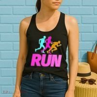 Runners Silhouette Women's Tank Top thumb 2
