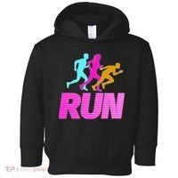 Runners Silhouette Toddler Hoodie thumb 0