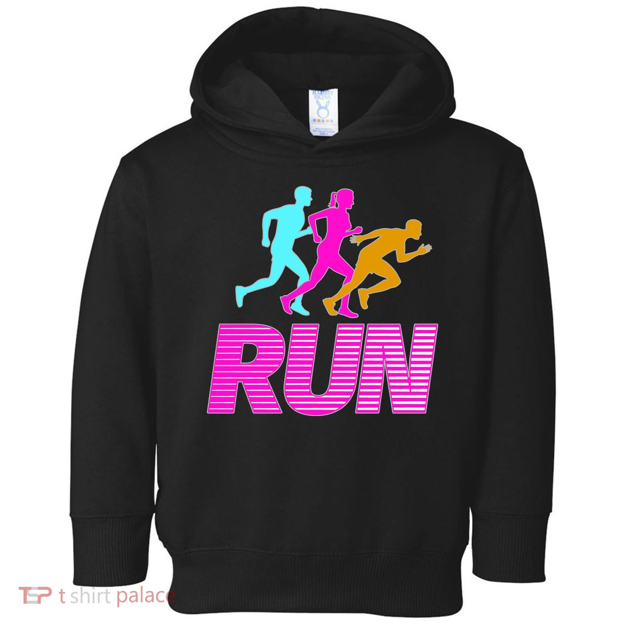 Runners Silhouette Toddler Hoodie