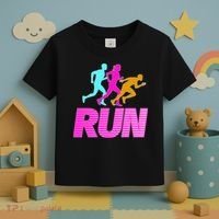 Runners Silhouette Toddler T-Shirt thumb 3